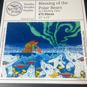 Nautilus wooden puzzle Blessing of the Polar Bears